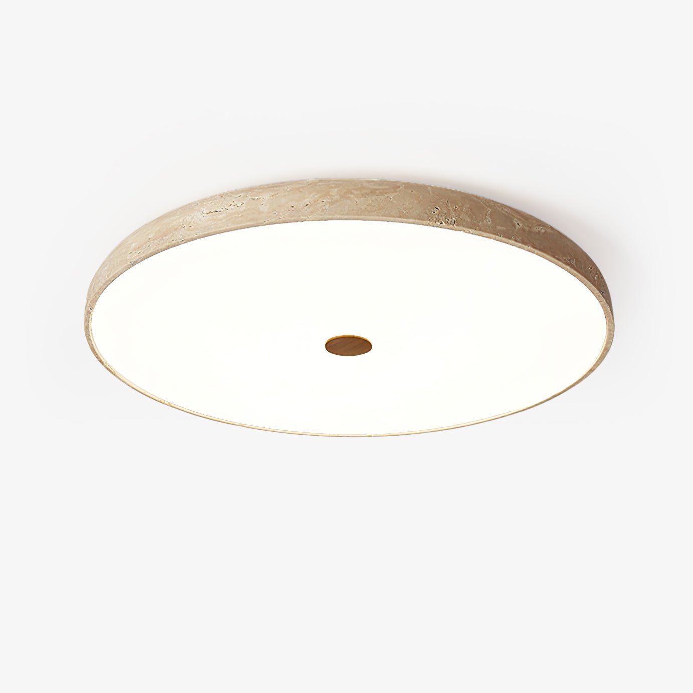 Solaro Travertine Ceiling Lamp by FIFTH & BEAM — product view 1
