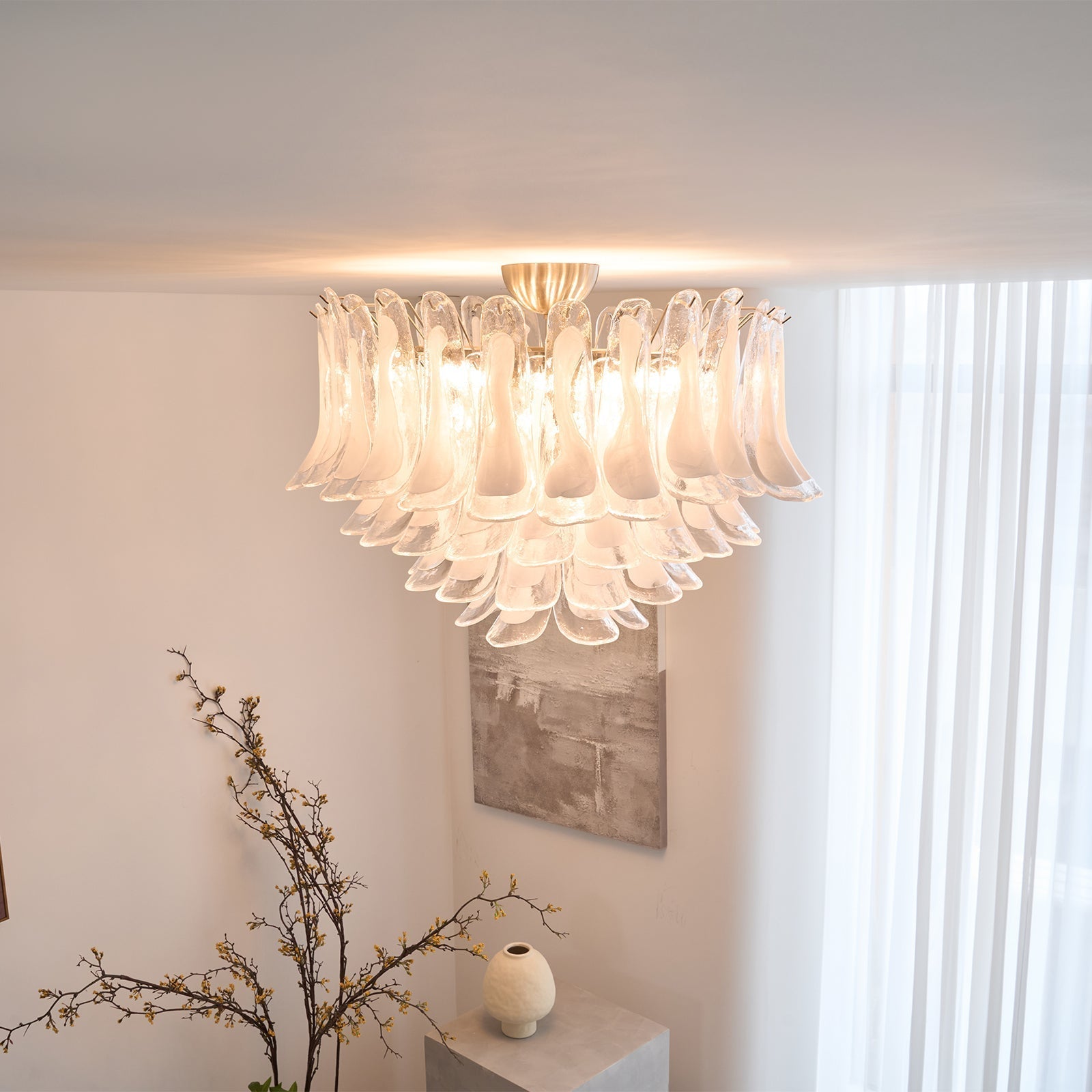 Wave Murano Ceiling Lamp by FIFTH & BEAM — product view 5
