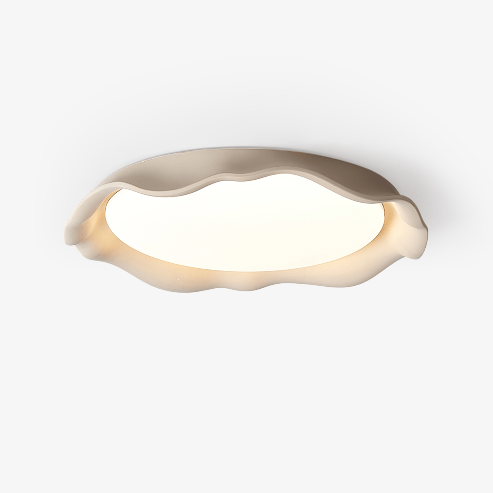 Aera Microcement Ceiling Light by FIFTH & BEAM — product view 1