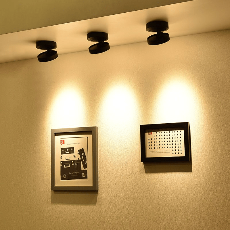 Round Rotating LED Downlight by FIFTH & BEAM — product view 6