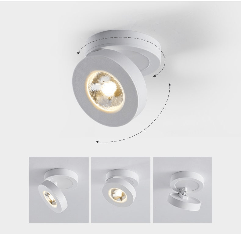 Round Rotating LED Downlight by FIFTH & BEAM — product view 14