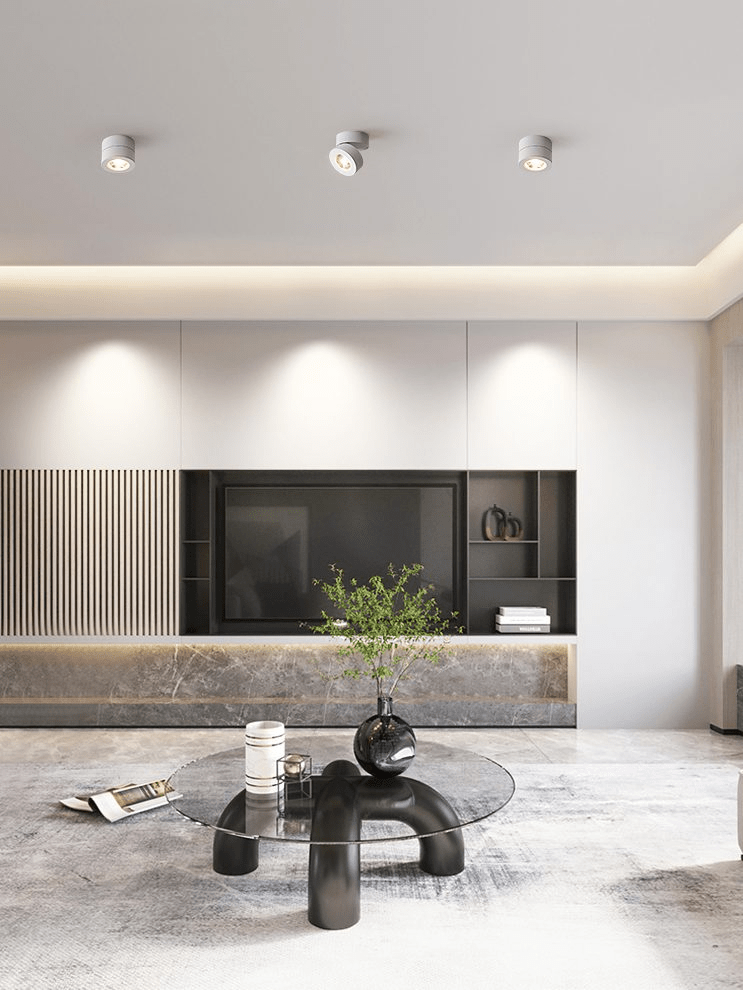 Round Rotating LED Downlight by FIFTH & BEAM — product view 8