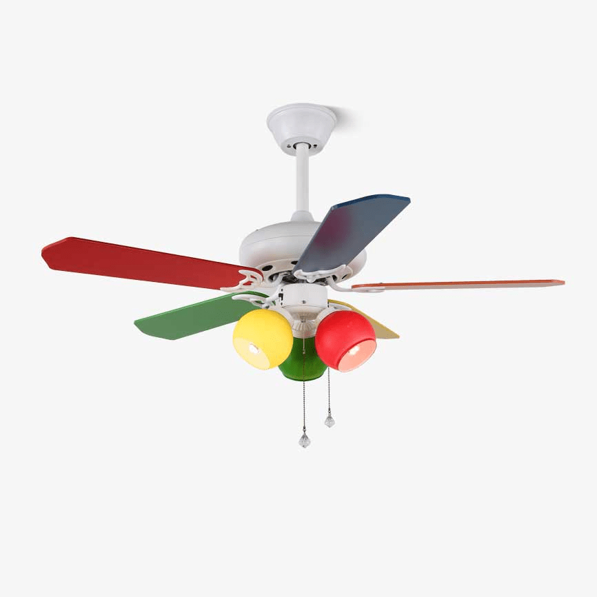 ColorPop Kids’ Ceiling Fan Light by FIFTH & BEAM — product view 1