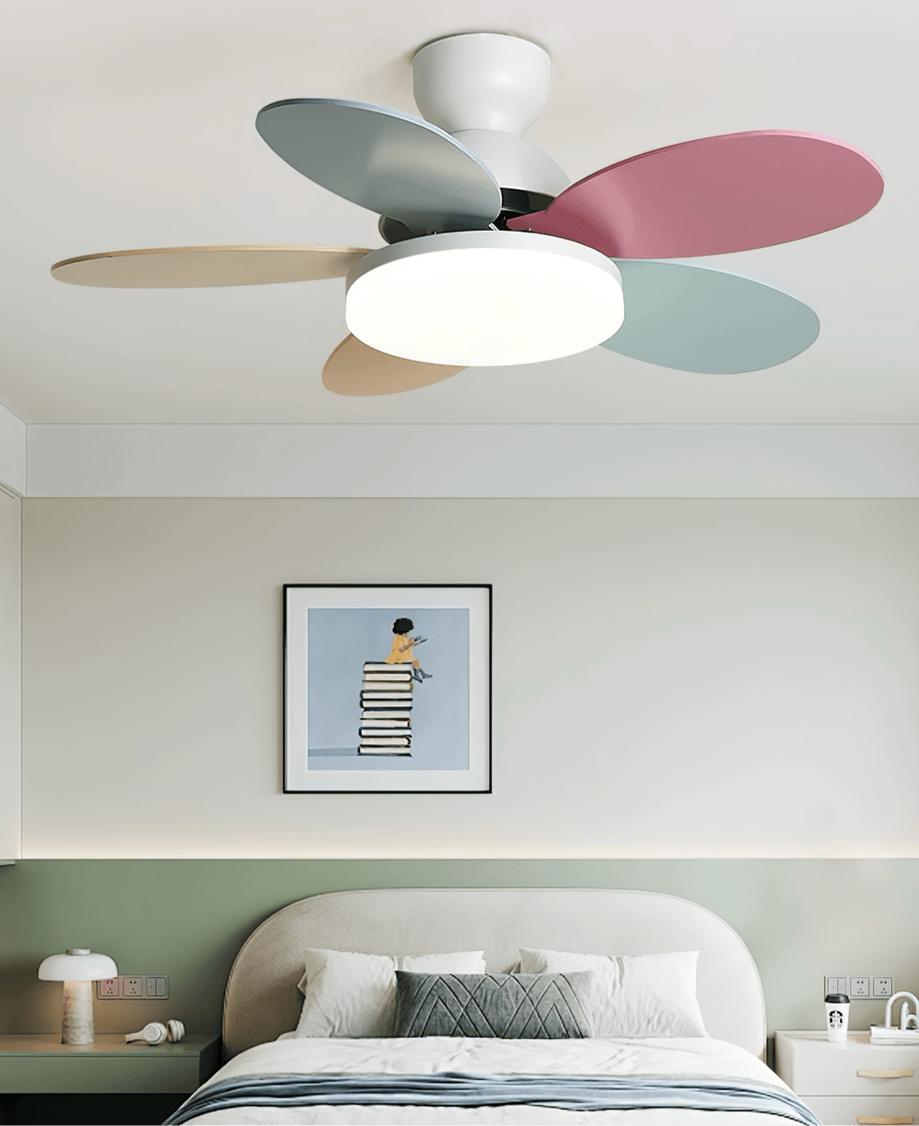 Petalo Ceiling Fan Light by FIFTH & BEAM — product view 22