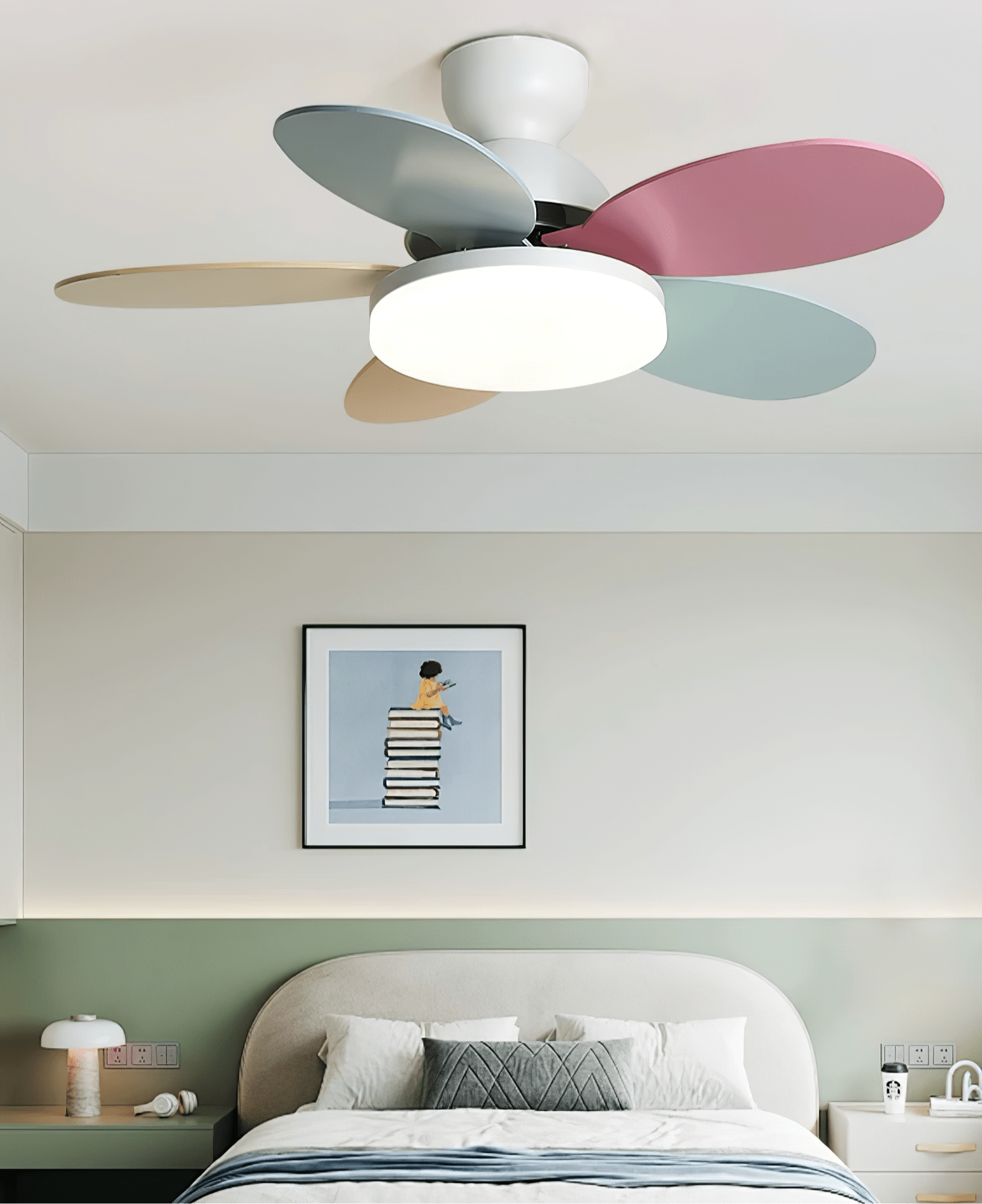 Petalo Ceiling Fan Light by FIFTH & BEAM — product view 22