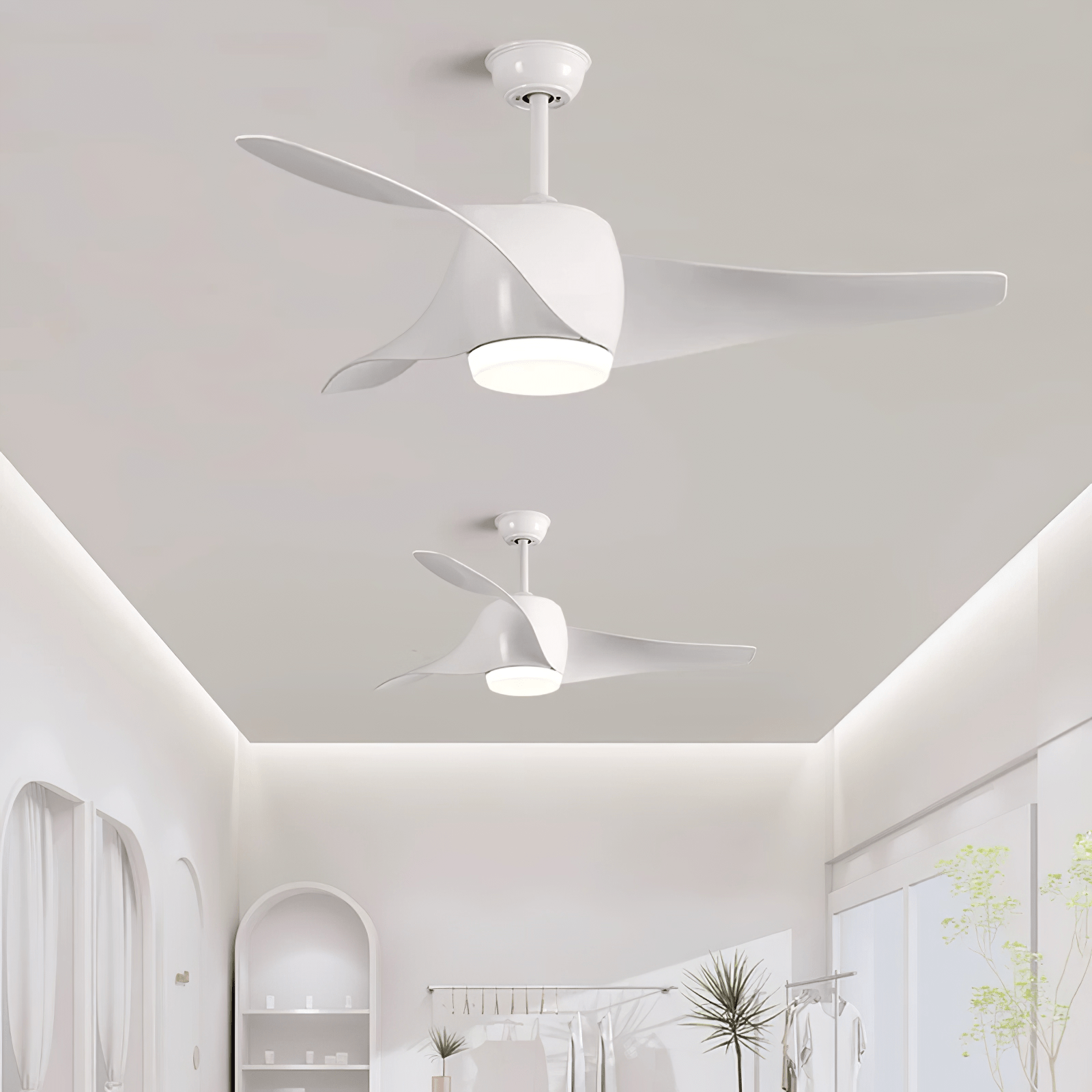 Verdantia Aero Ceiling Fan Light by FIFTH & BEAM — product view 7