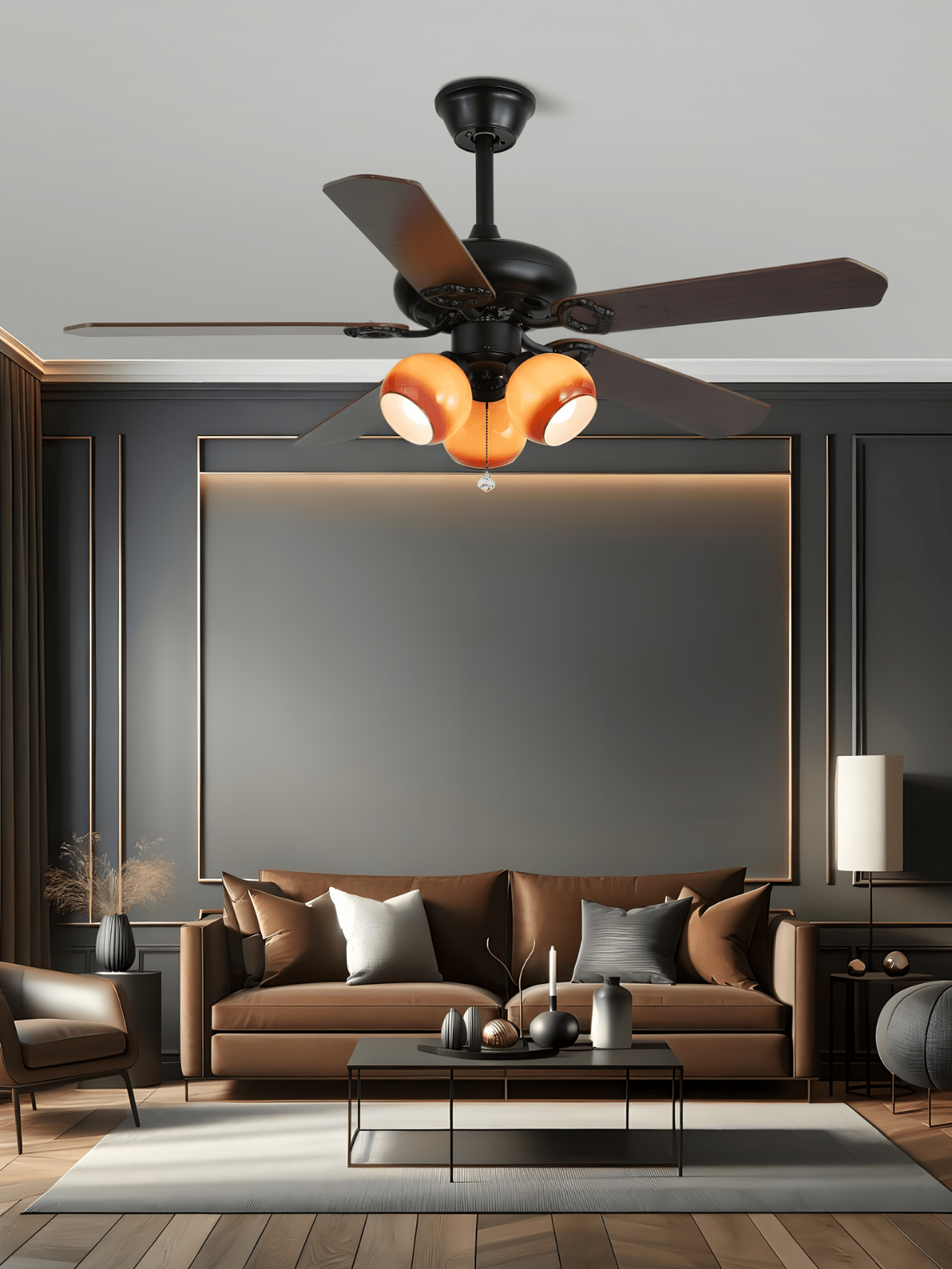 Calantha Bloom Ceiling Fan Light by FIFTH & BEAM — product view 43