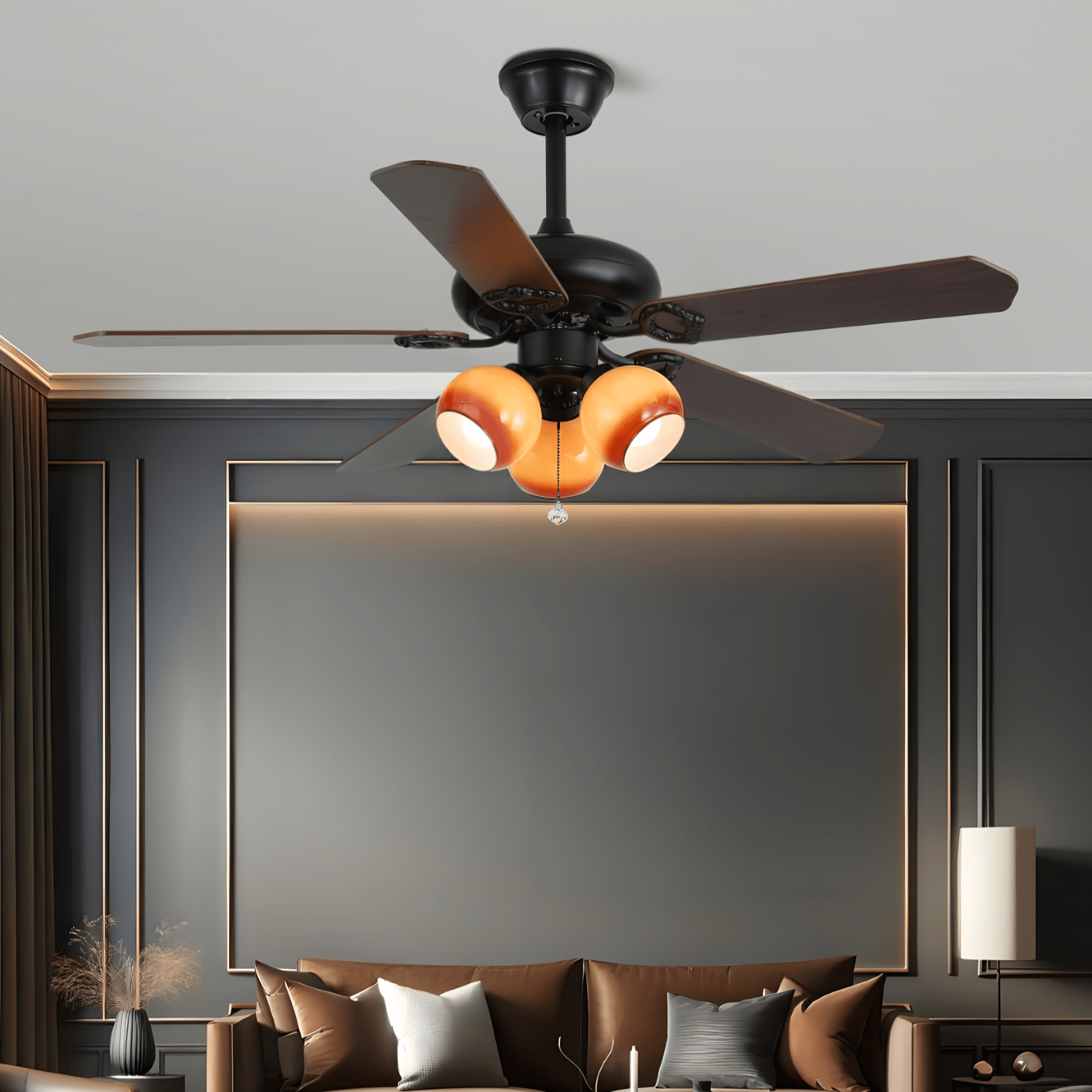 Calantha Bloom Ceiling Fan Light by FIFTH & BEAM — product view 34