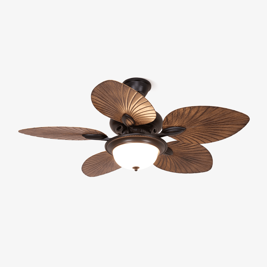 Banana Leaves Ceiling Fan Light by FIFTH & BEAM — product view 1