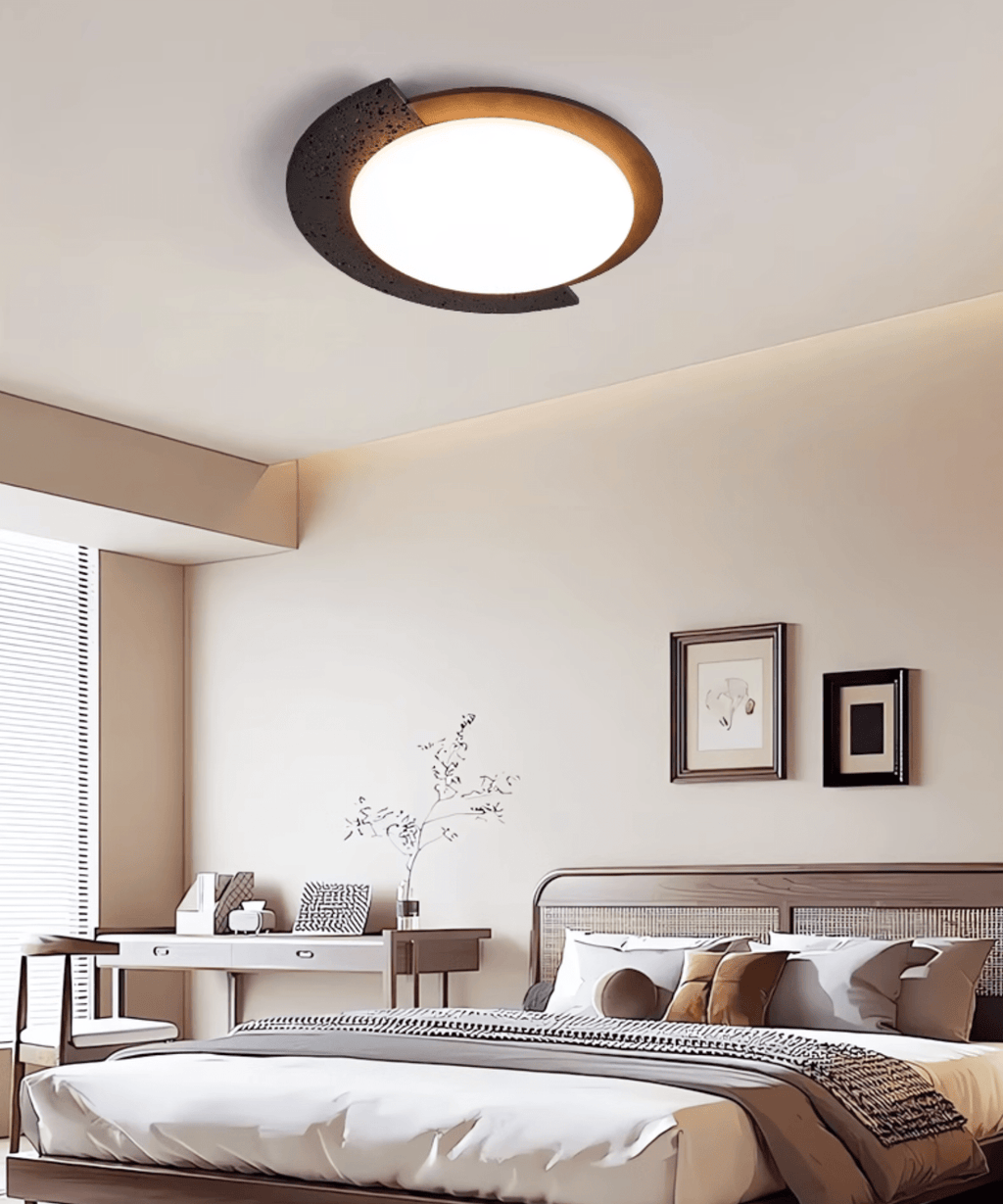 Blackhole Stone Ceiling Light by FIFTH & BEAM — product view 11