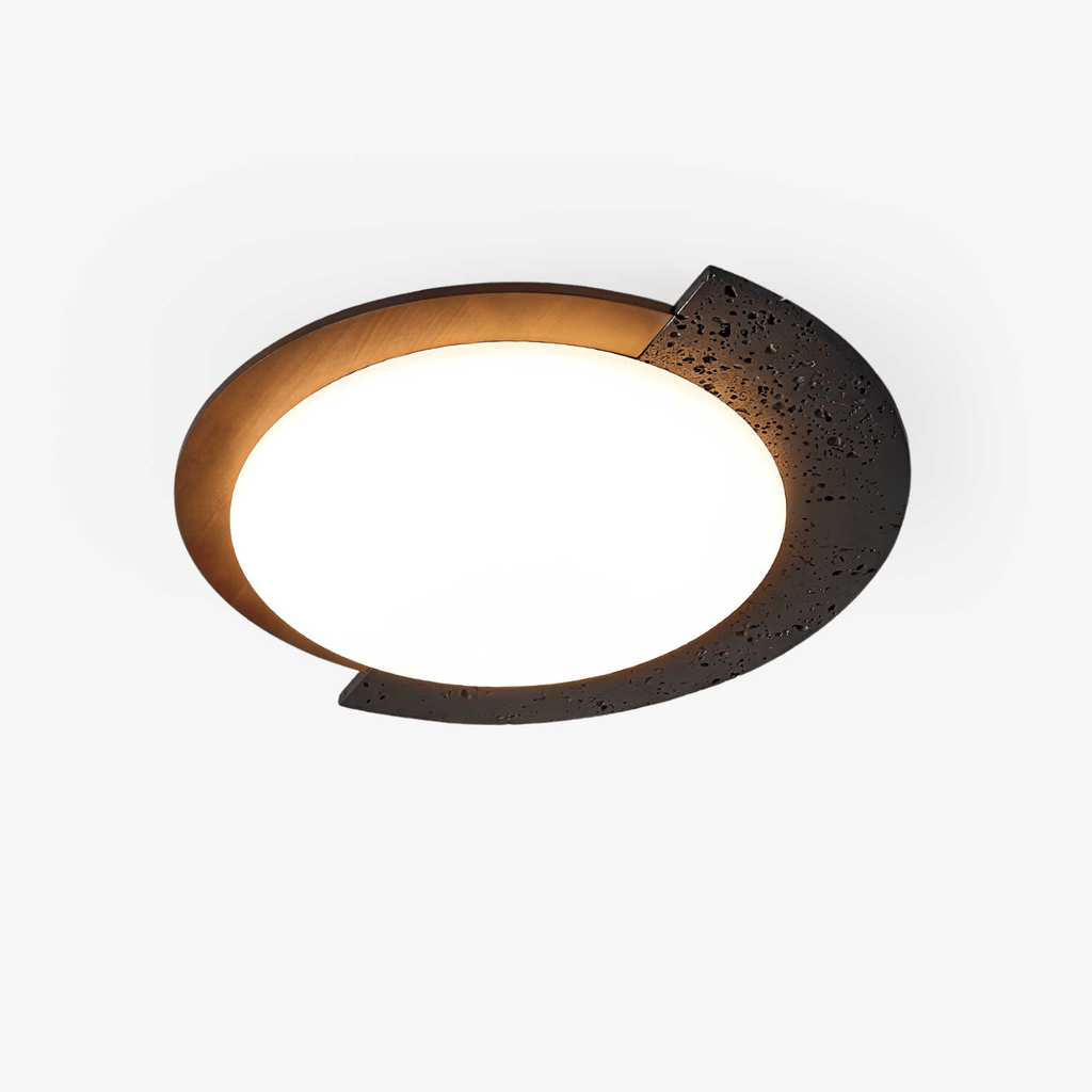 Blackhole Stone Ceiling Light by FIFTH & BEAM — product view 1