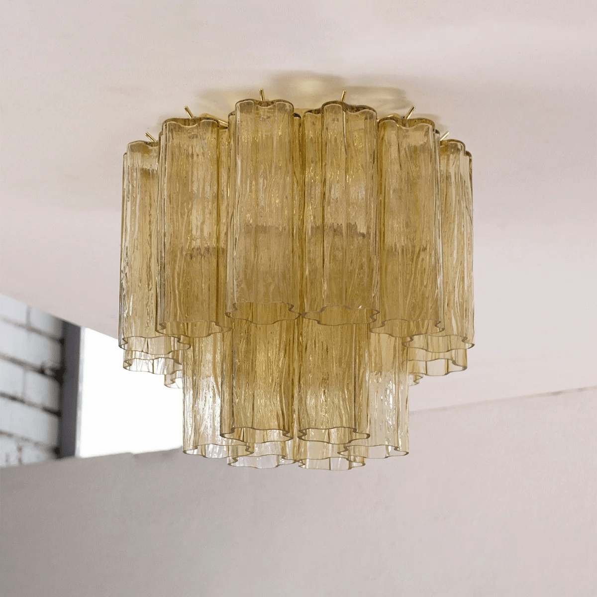 Murano Tubes Ceiling Lamp by FIFTH & BEAM — product view 2