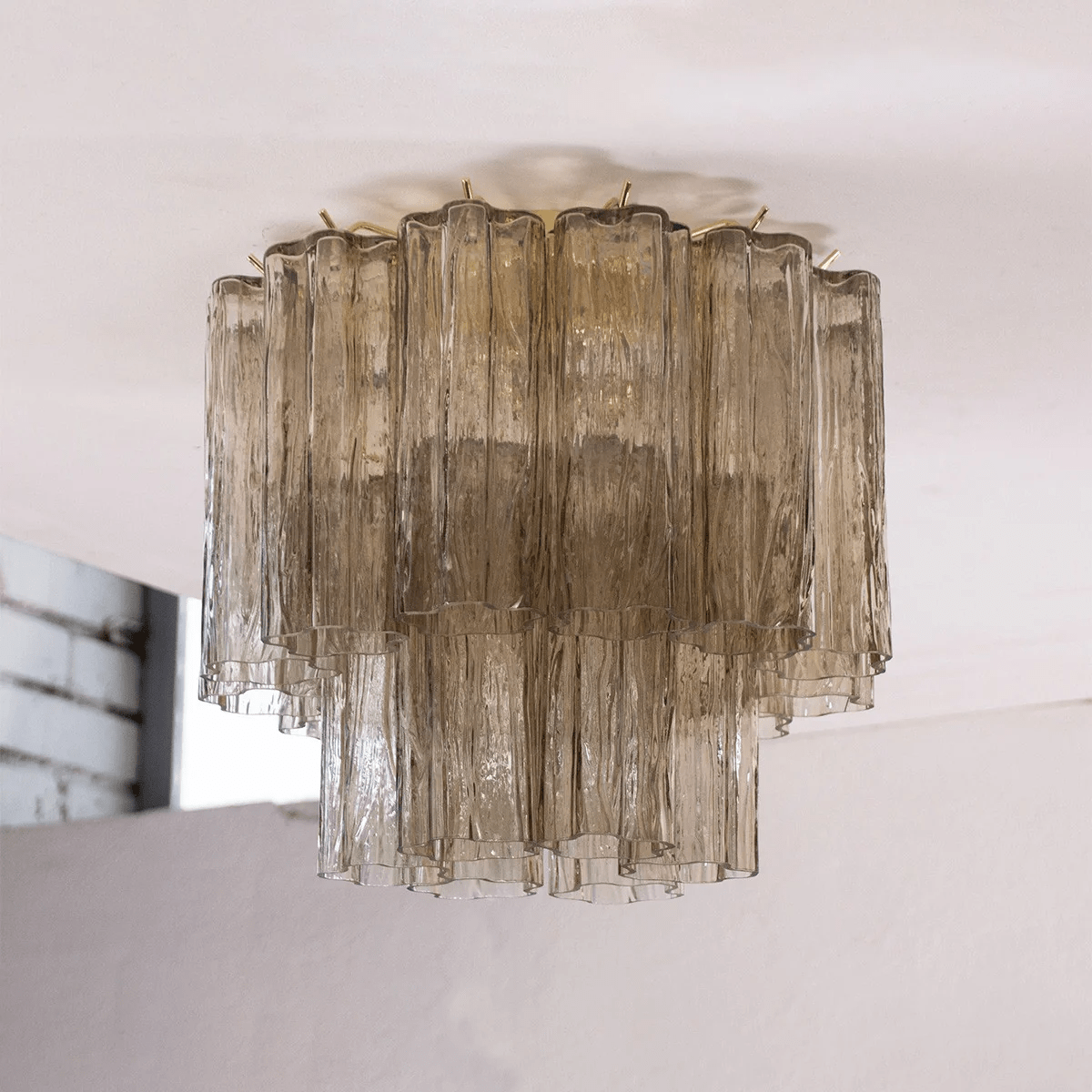Murano Tubes Ceiling Lamp by FIFTH & BEAM — product view 3