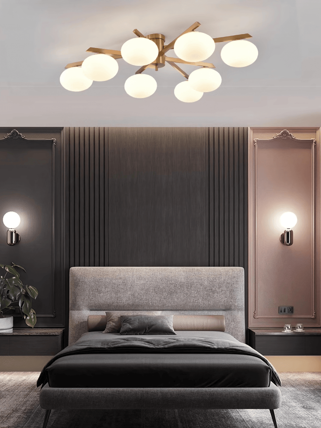 Astrora Globe Ceiling Light by FIFTH & BEAM — product view 2
