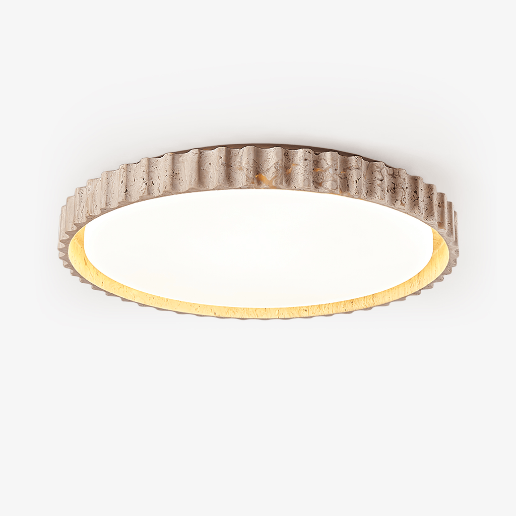 Riva Stone Ceiling Light by FIFTH & BEAM — product view 1