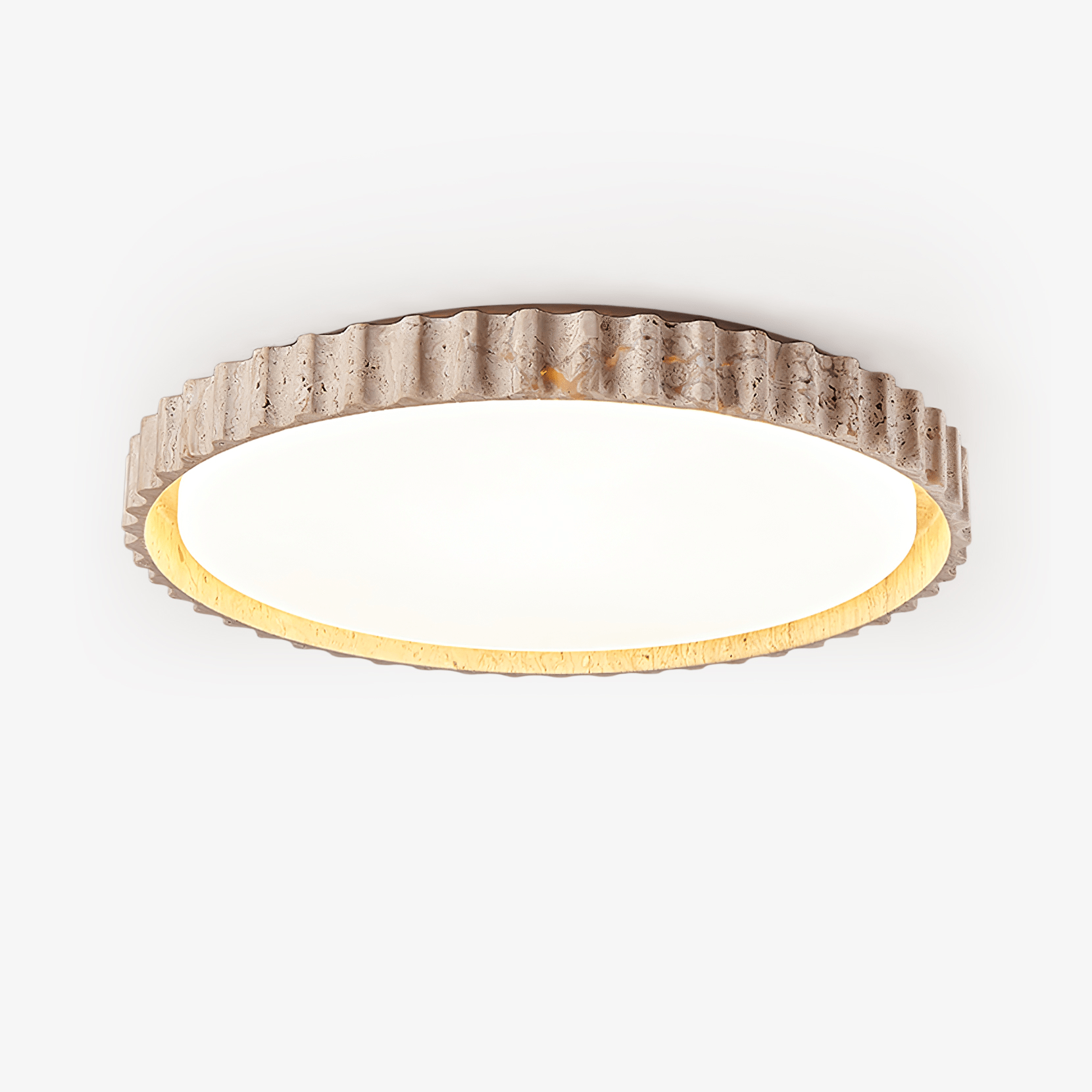 Riva Stone Ceiling Light by FIFTH & BEAM — product view 1