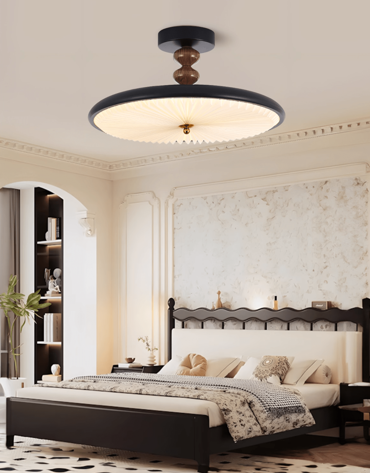 Aurelia Disc Ceiling Light by FIFTH & BEAM — product view 2