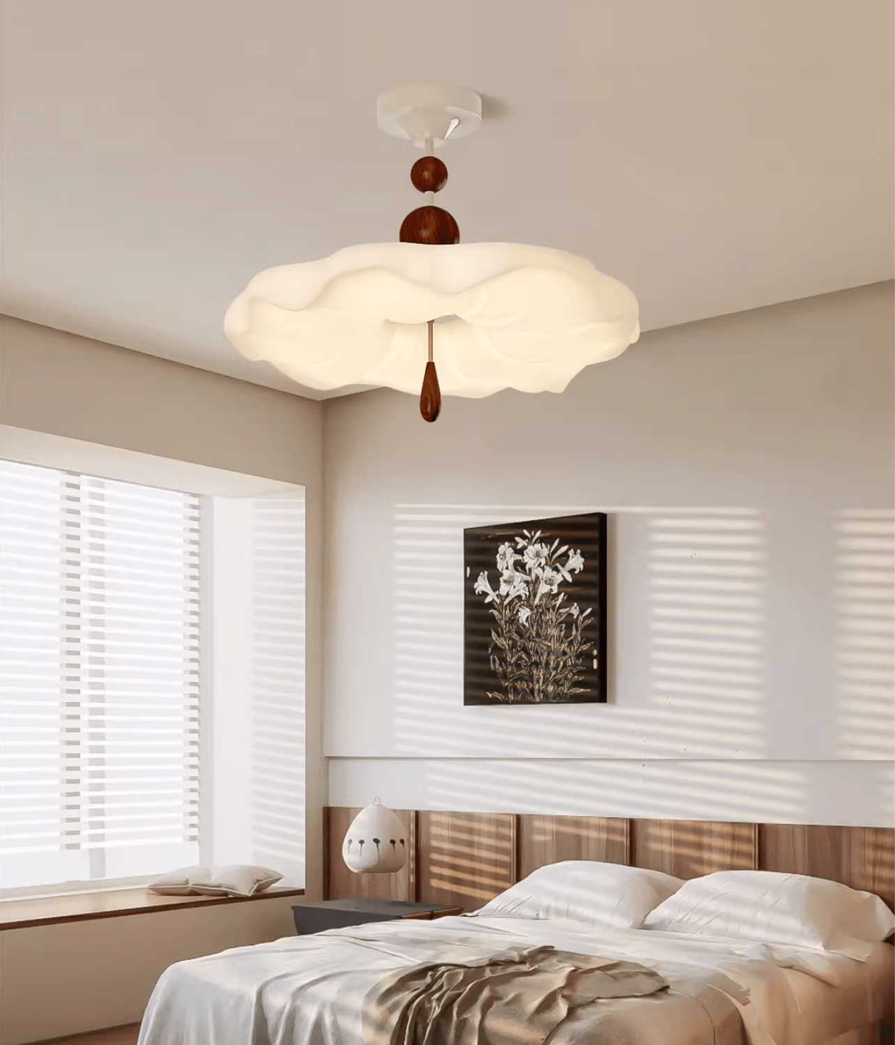 Cloudora Bloom Ceiling Light by FIFTH & BEAM — product view 2