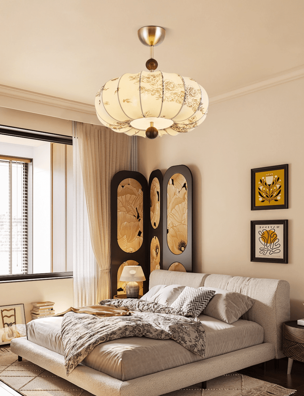 Fleur Lantern Pendant Light by FIFTH & BEAM — product view 4