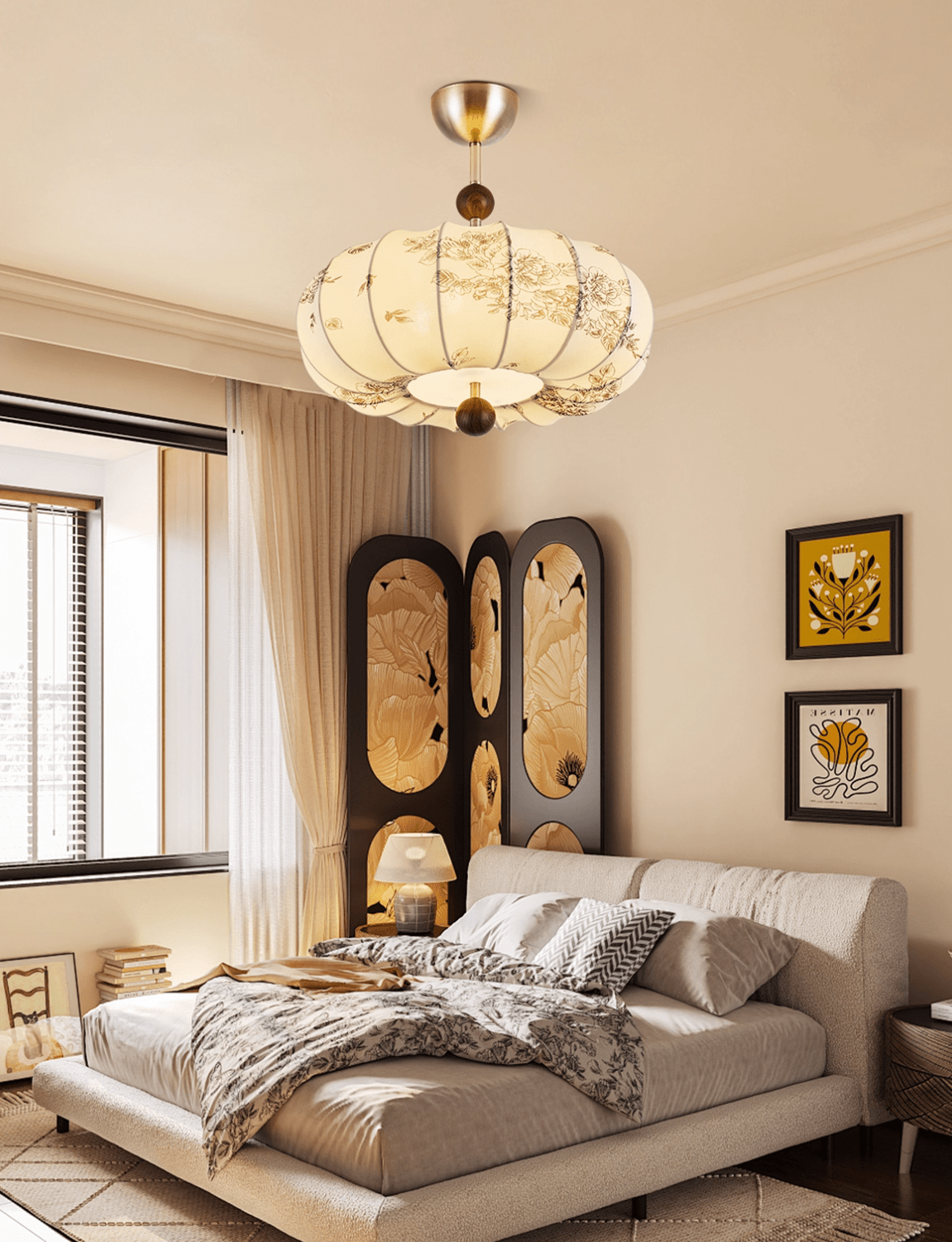Fleur Lantern Pendant Light by FIFTH & BEAM — product view 4
