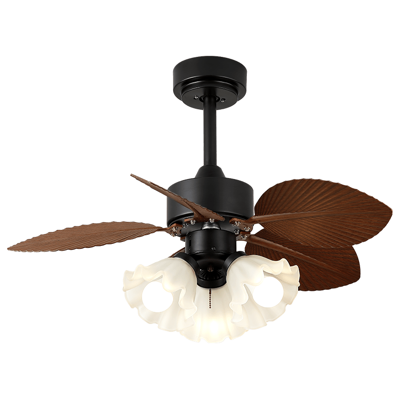 Floriva Leaf Ceiling Fan Light by FIFTH & BEAM — product view 9