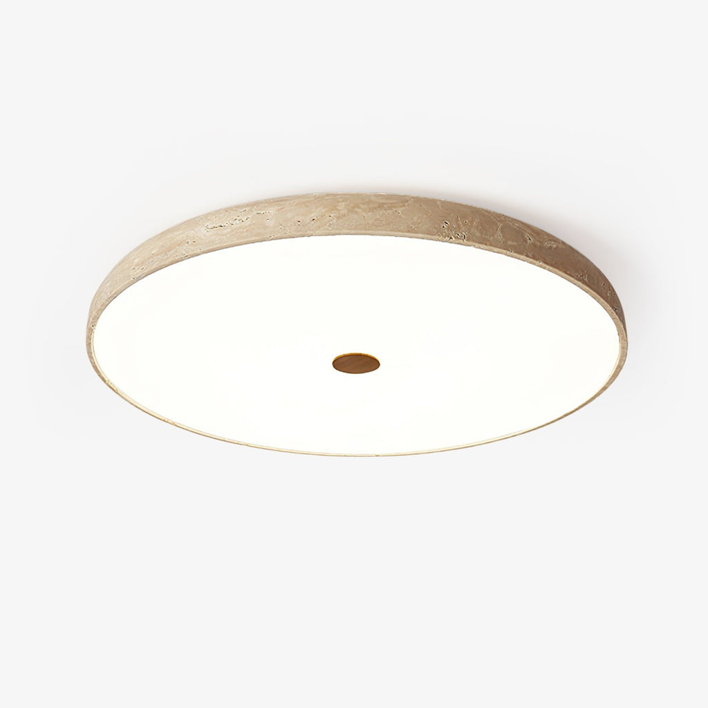 Solaro Travertine Ceiling Lamp by FIFTH & BEAM — product view 7