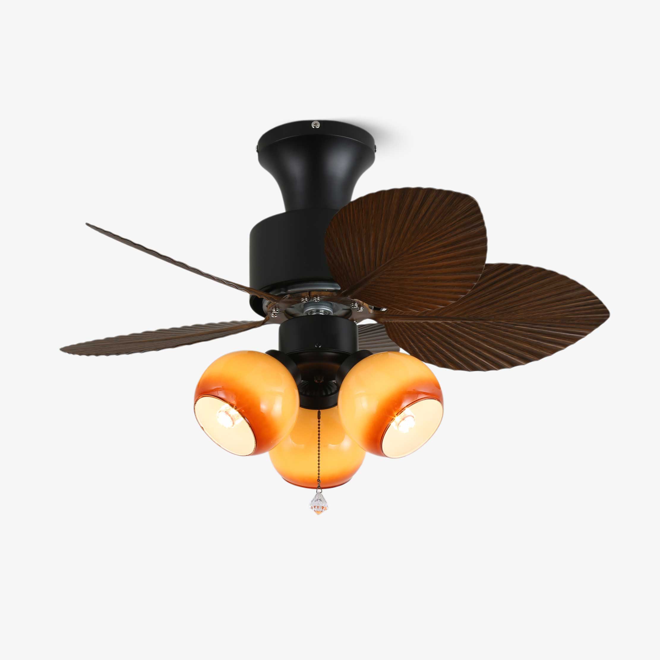 Tropica Palm Ceiling Fan Light by FIFTH & BEAM — product view 1