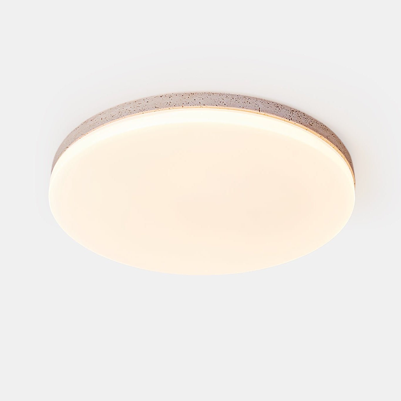 Noa Travertine Ceiling Light by FIFTH & BEAM — product view 3