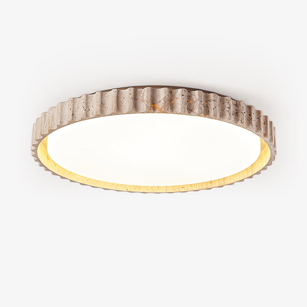 Riva Stone Ceiling Light by FIFTH & BEAM — product view 9
