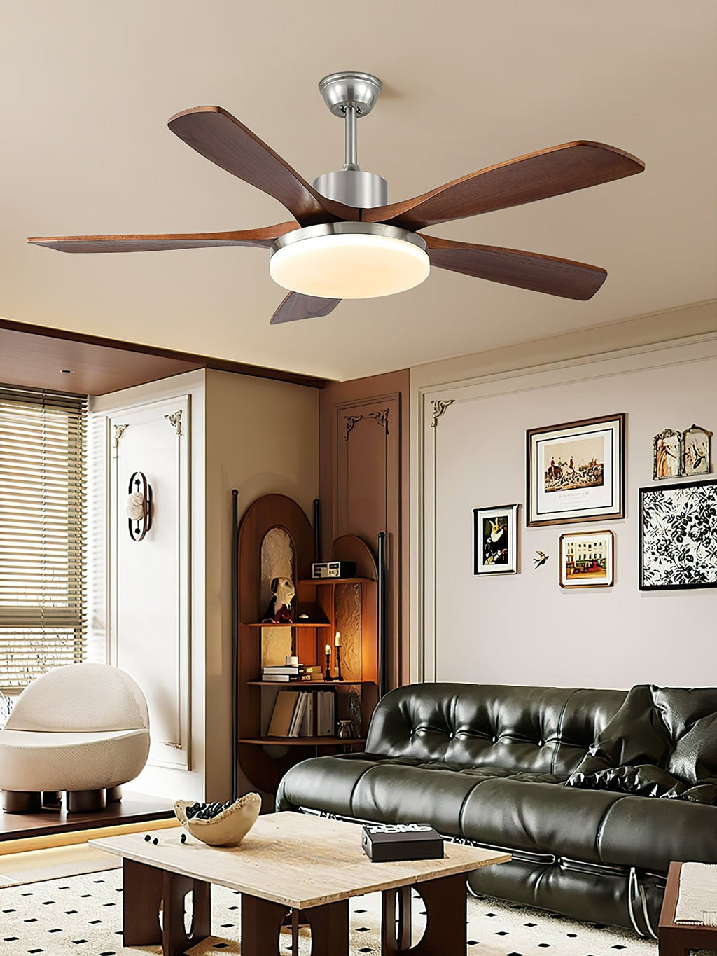 Lunet Ceiling Fan Light by FIFTH & BEAM — product view 11