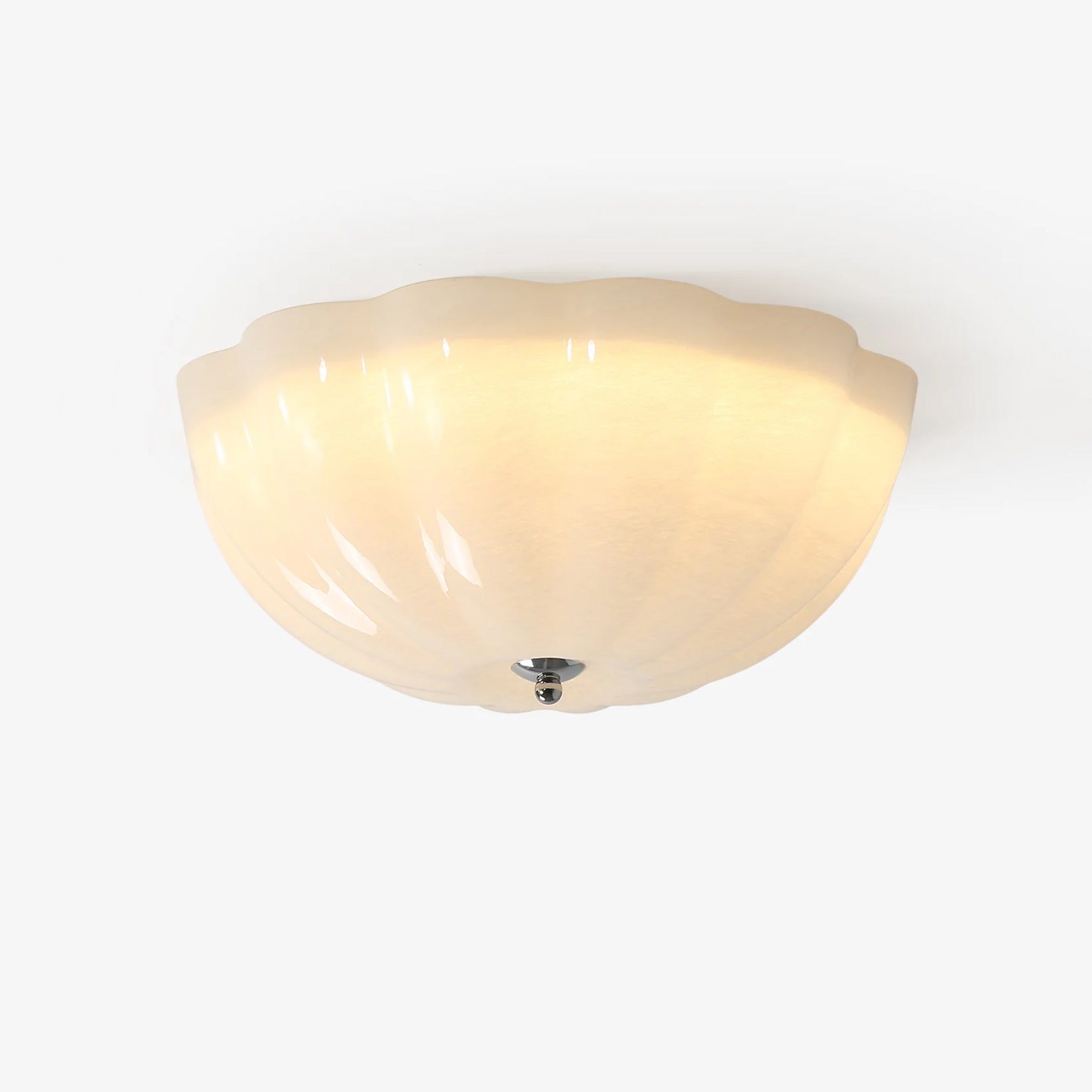 Opal Shell Ceiling Lamp by FIFTH & BEAM — product view 1