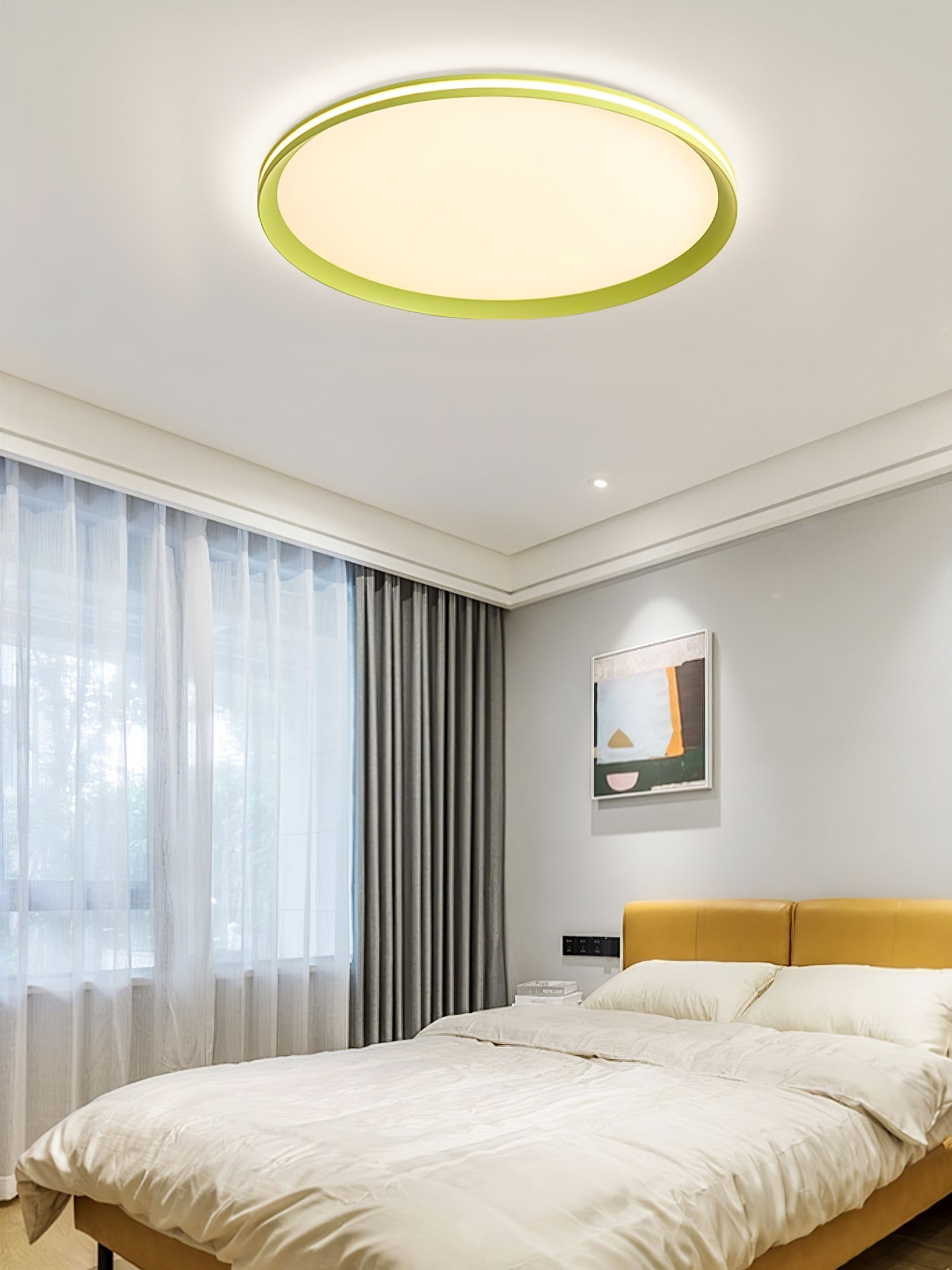Acrylic Circular LED Ceiling Light by FIFTH & BEAM — product view 10