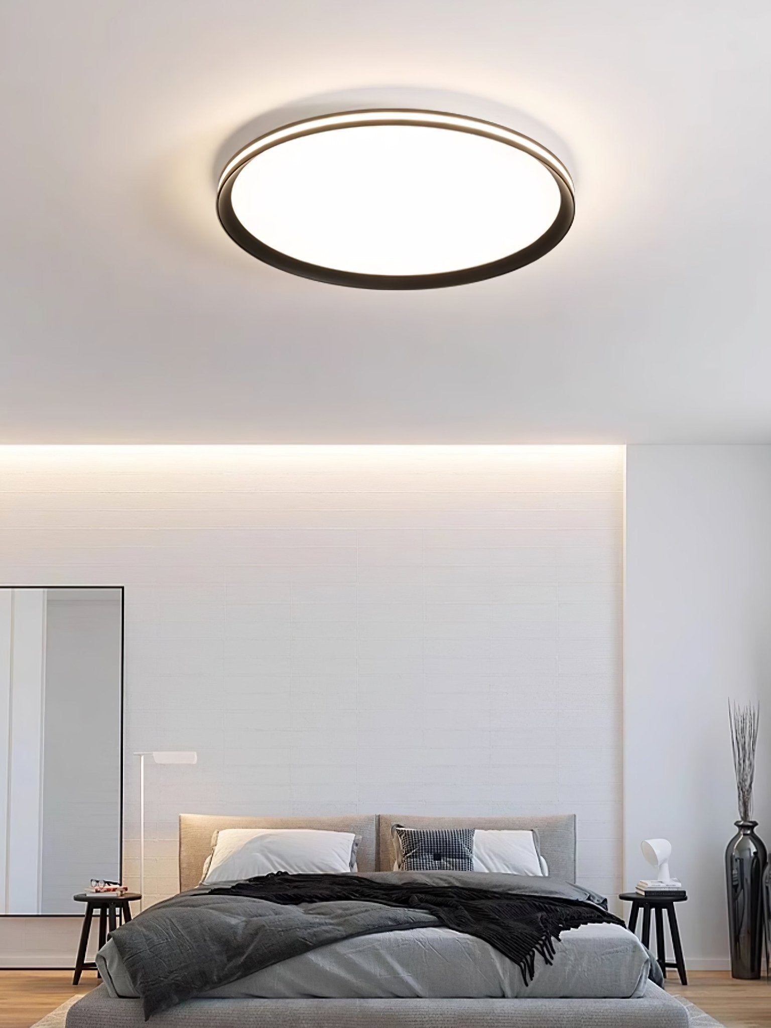 Acrylic Circular LED Ceiling Light by FIFTH & BEAM — product view 3