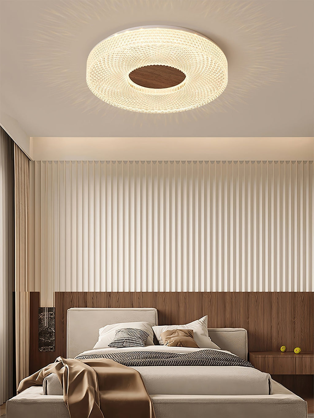 Acrylic Halo Round Ceiling Light by FIFTH & BEAM — product view 5