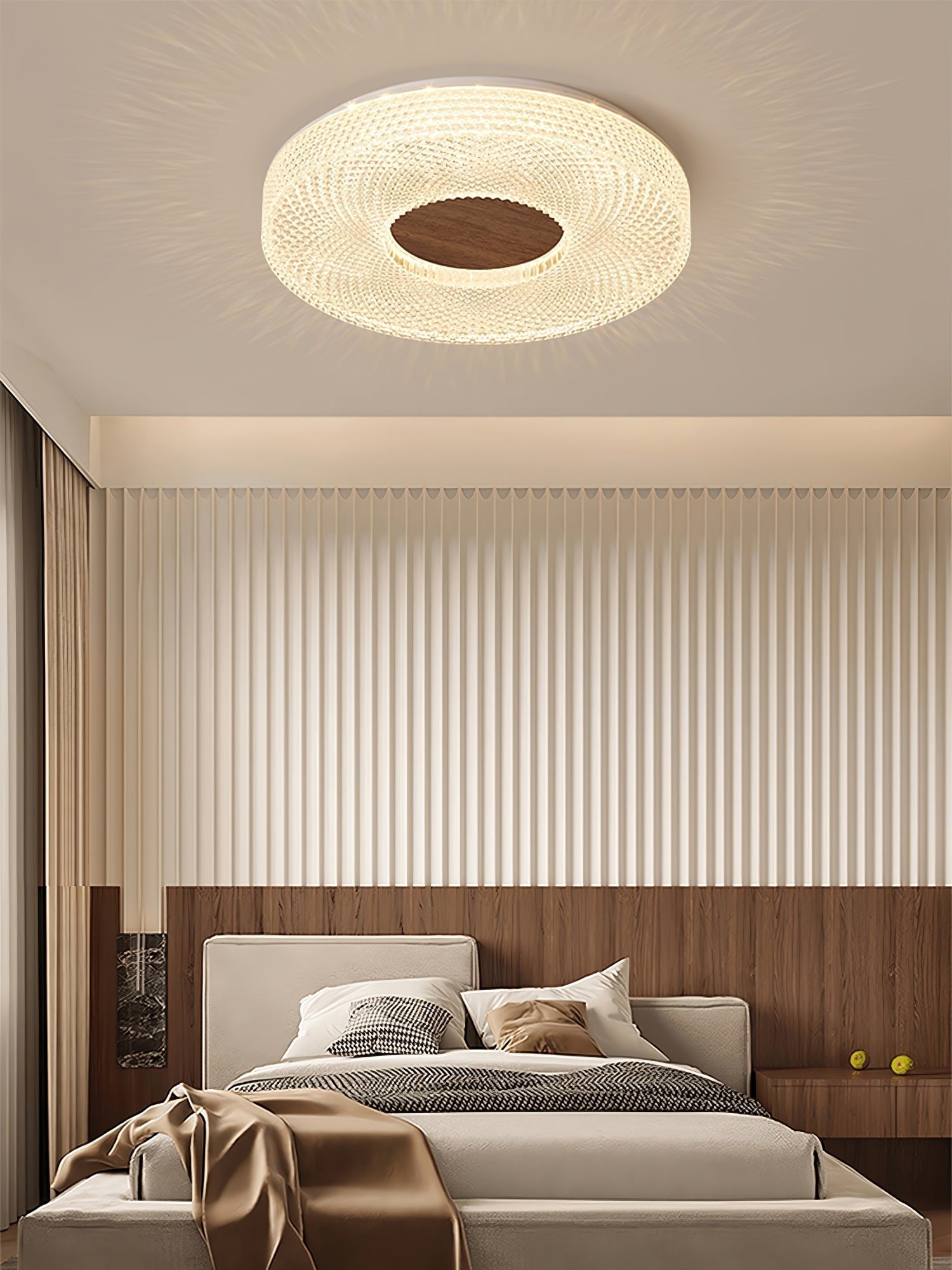 Acrylic Halo Round Ceiling Light by FIFTH & BEAM — product view 5