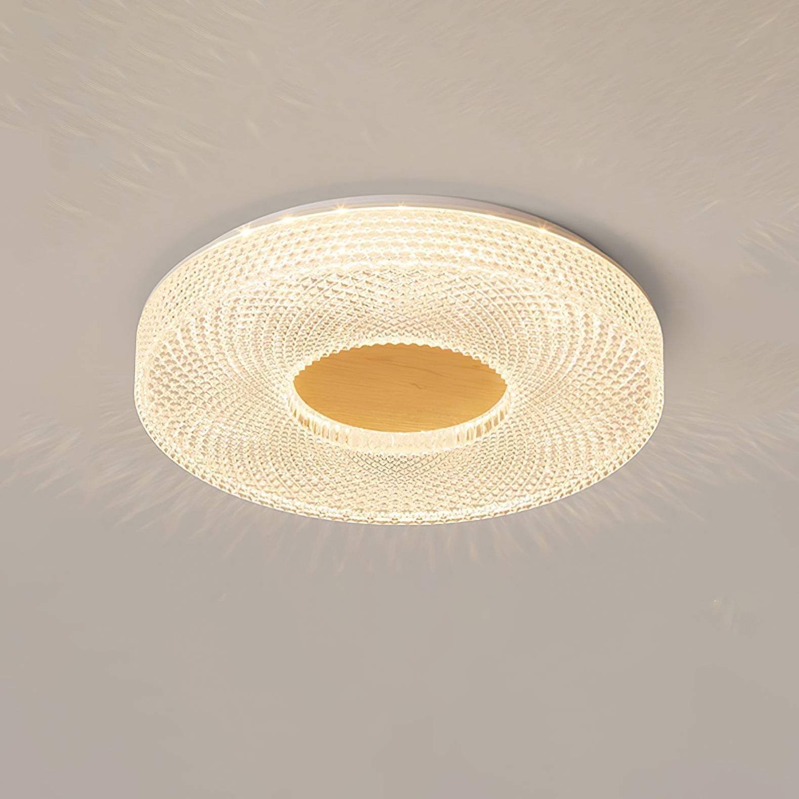 Acrylic Halo Round Ceiling Light by FIFTH & BEAM — product view 19