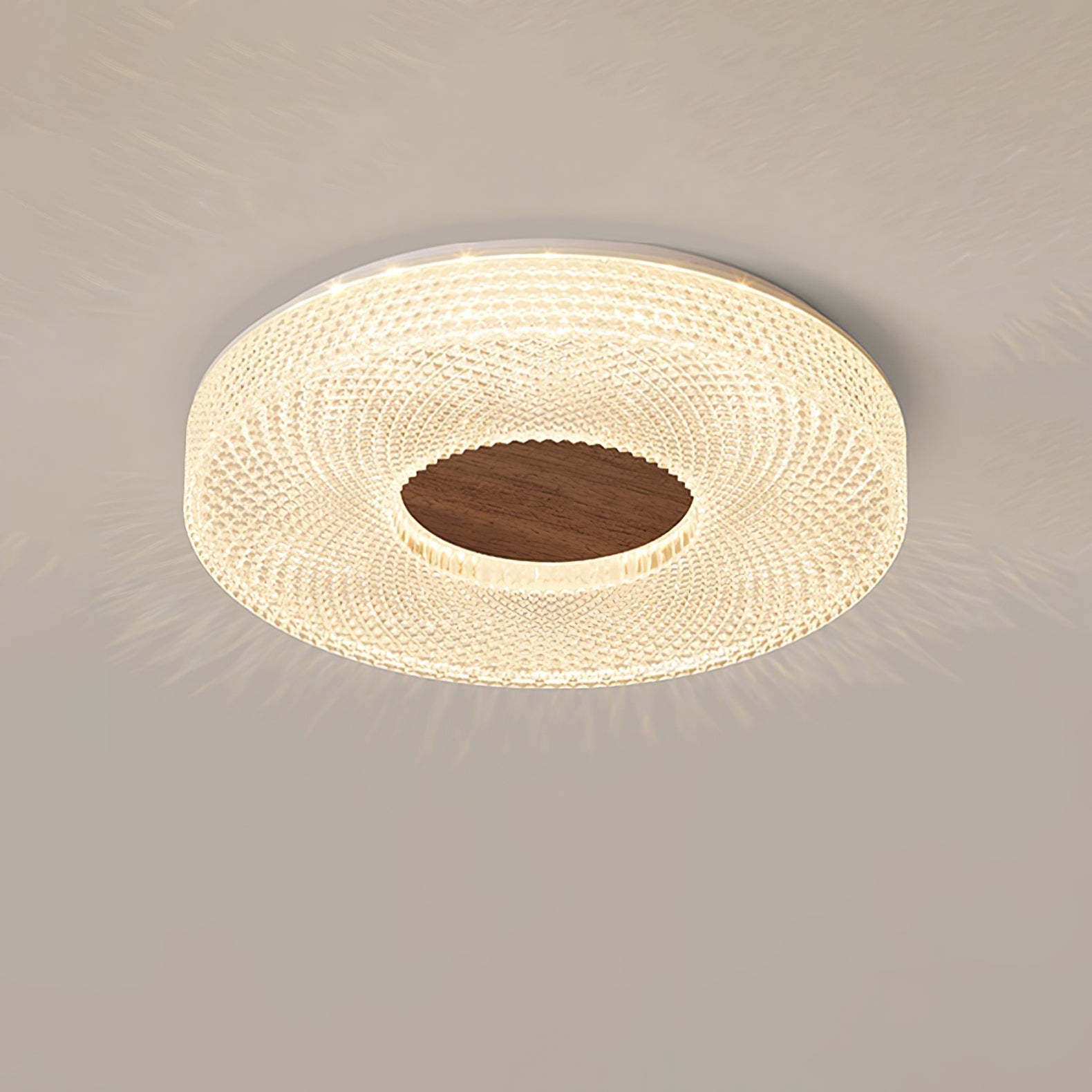Acrylic Halo Round Ceiling Light by FIFTH & BEAM — product view 22