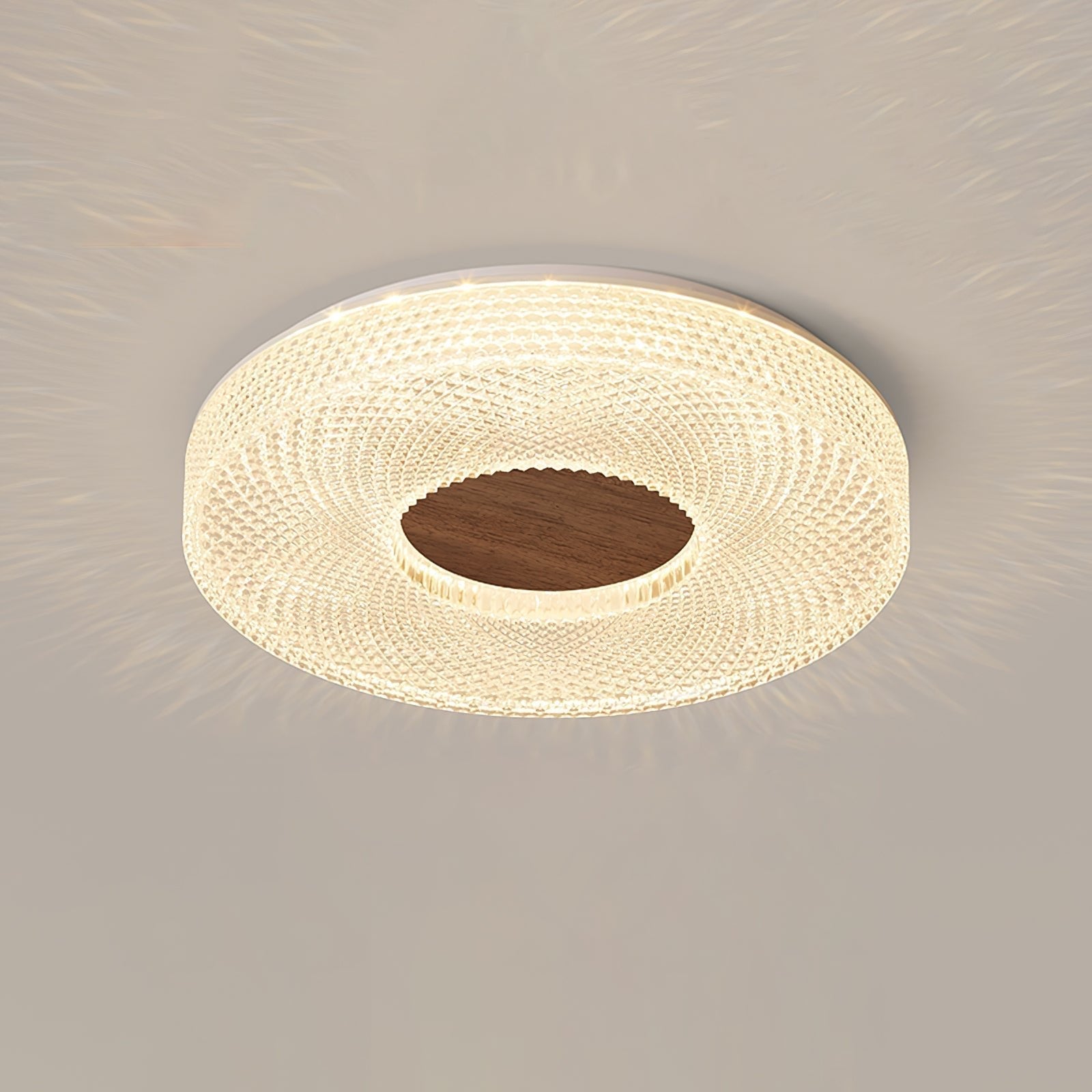 Acrylic Halo Round Ceiling Light by FIFTH & BEAM — product view 4