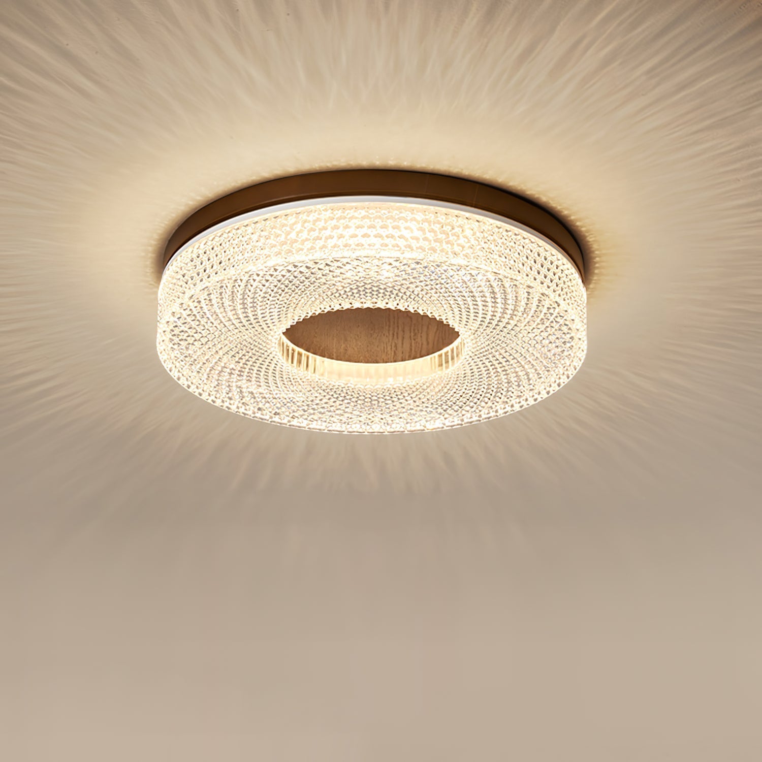 Acrylic Halo Round Ceiling Light by FIFTH & BEAM — product view 18