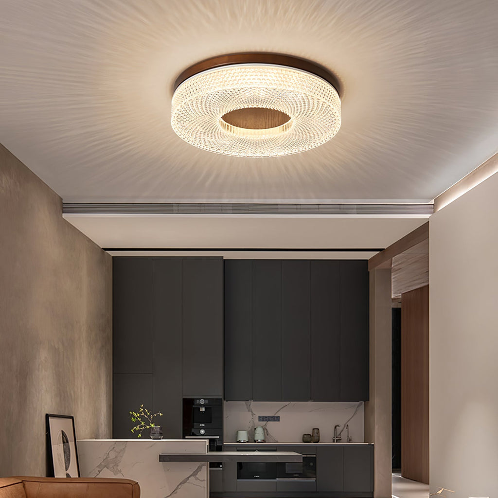 Acrylic Halo Round Ceiling Light by FIFTH & BEAM — product view 11