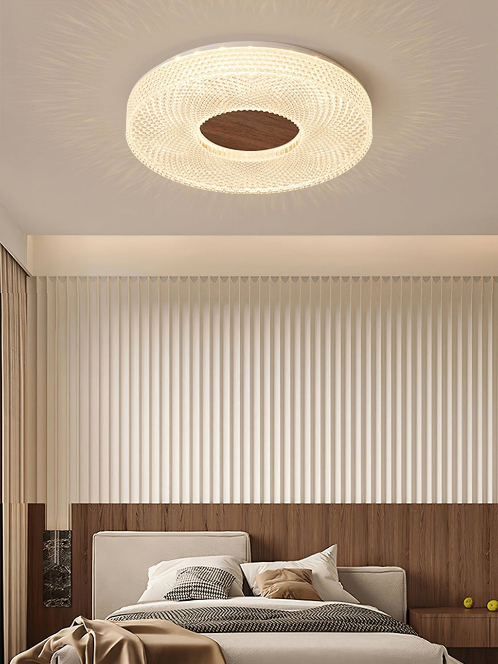 Acrylic Halo Round Ceiling Light by FIFTH & BEAM — product view 6