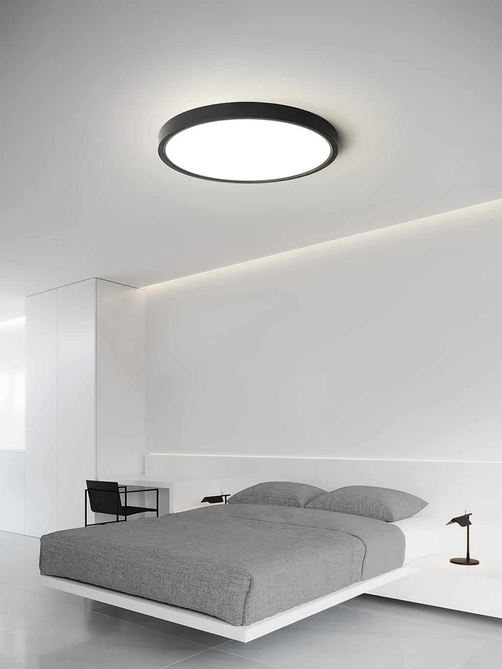 Acrylic Thinnest Round Ceiling Light by FIFTH & BEAM — product view 7