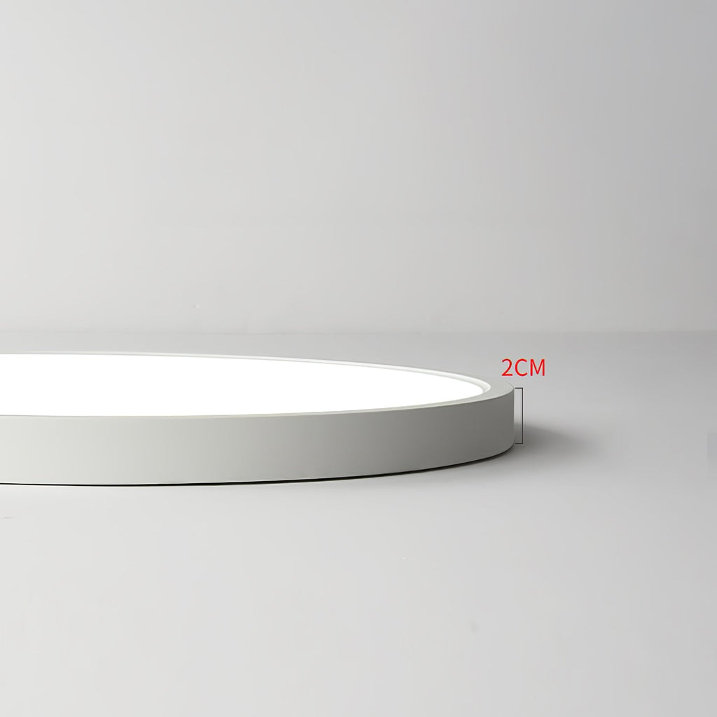 Acrylic Thinnest Round Ceiling Light by FIFTH & BEAM — product view 11