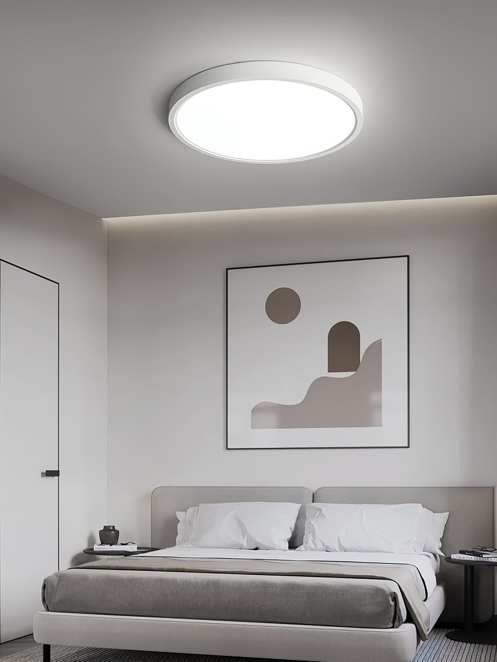 Acrylic Thinnest Round Ceiling Light by FIFTH & BEAM — product view 9