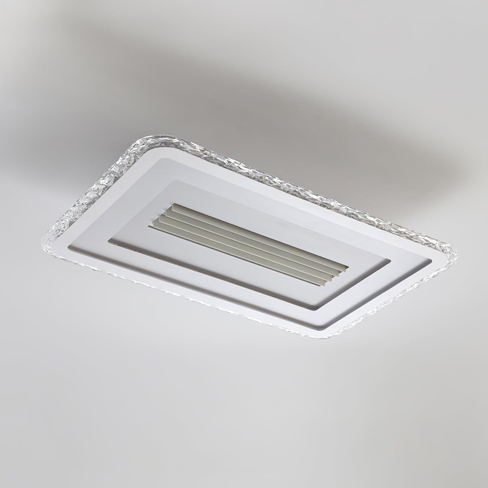 Acrylic Ultrathin Rectangle Ceiling Lamp by FIFTH & BEAM — product view 13