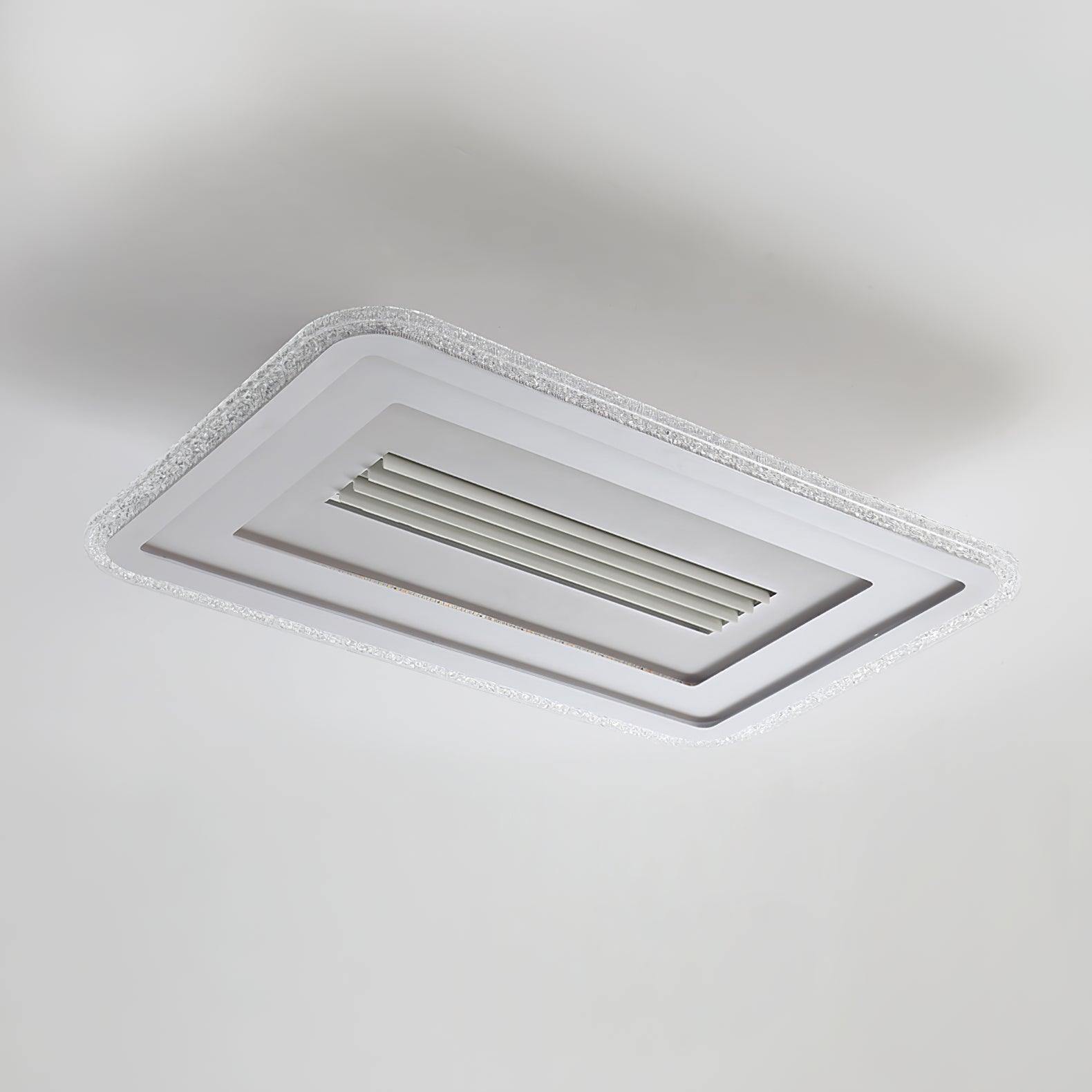 Acrylic Ultrathin Rectangle Ceiling Lamp by FIFTH & BEAM — product view 14