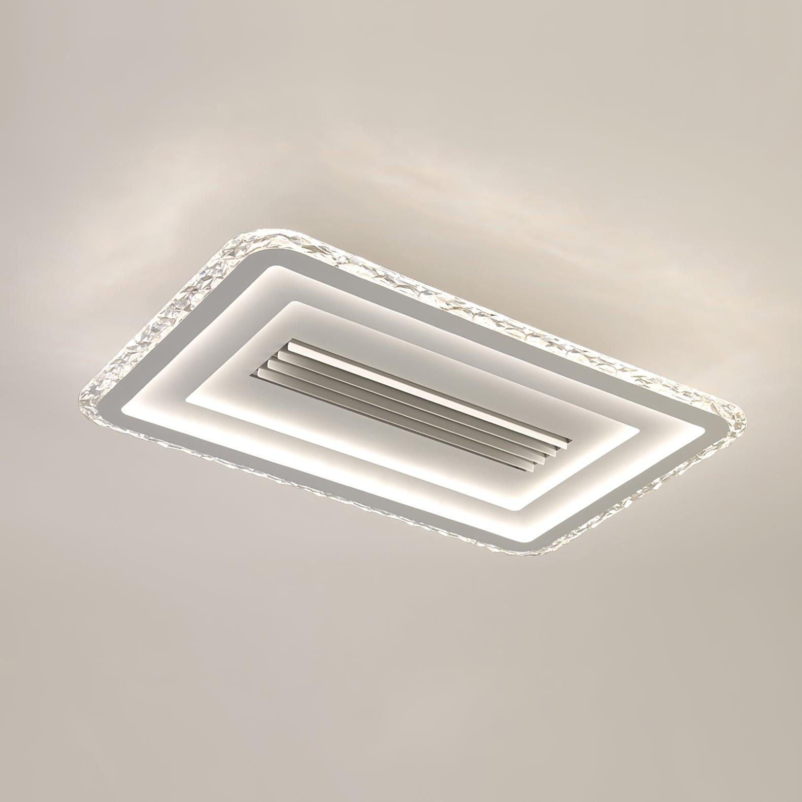 Acrylic Ultrathin Rectangle Ceiling Lamp by FIFTH & BEAM — product view 16