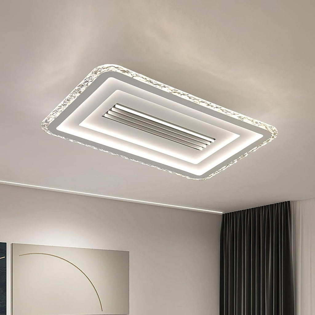 Acrylic Ultrathin Rectangle Ceiling Lamp by FIFTH & BEAM — product view 4