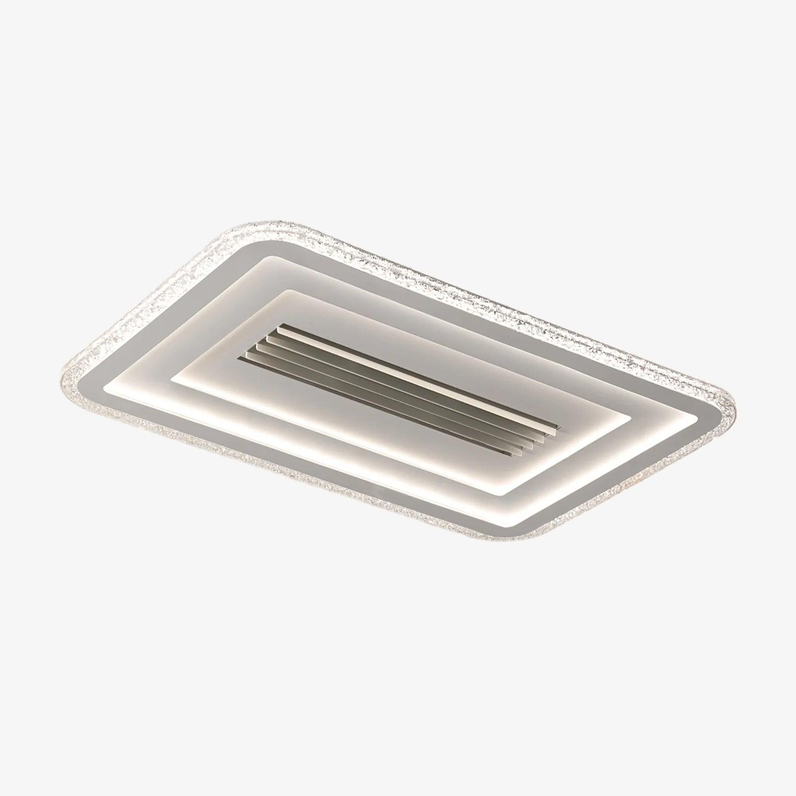 Acrylic Ultrathin Rectangle Ceiling Lamp by FIFTH & BEAM — product view 1