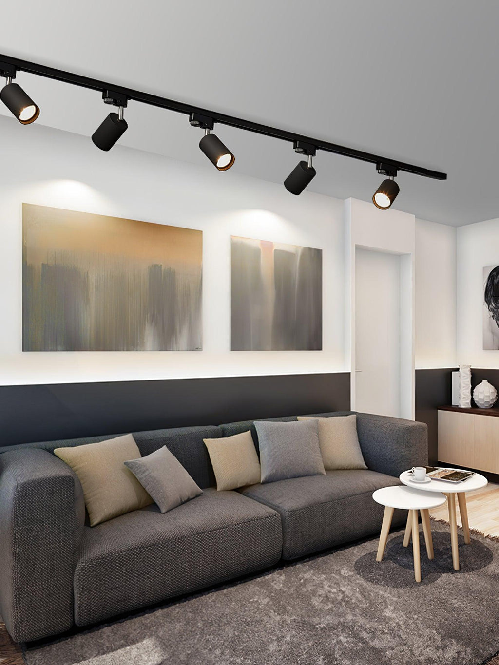 Adjustable Spotlight Track Ceiling Light by FIFTH & BEAM — product view 33